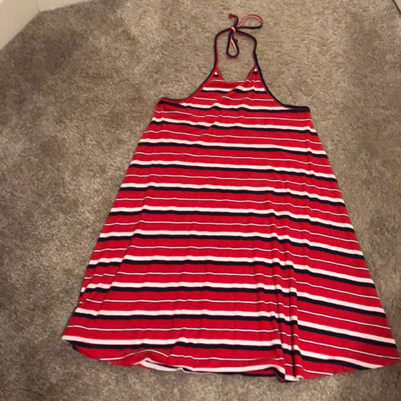 Mossimo Supply Co. Dresses & Skirts - Red white and blue halter dress.